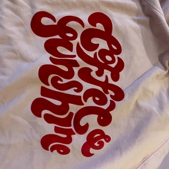 WILDFOX Women's Statement Sweatshirt In Coffee & Sunshine - Picture 7 of 7